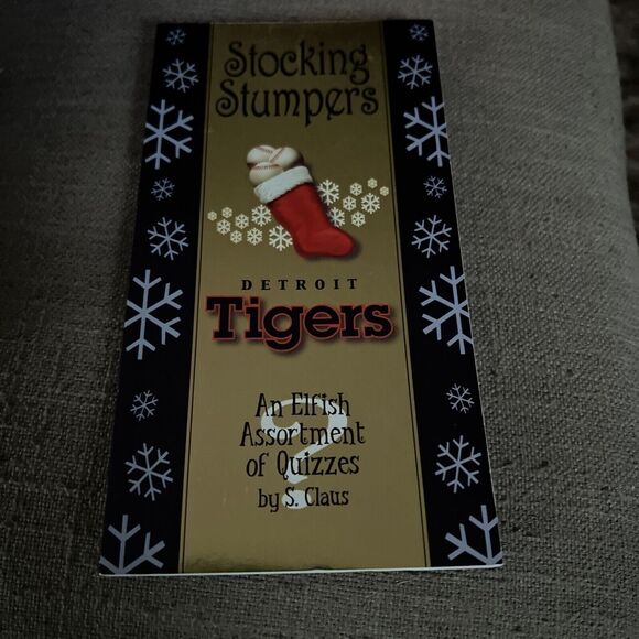 Stocking Stumpers Detroit Tigers An Elvish Assortment of Fun Quizzes - Picture 1 of 3